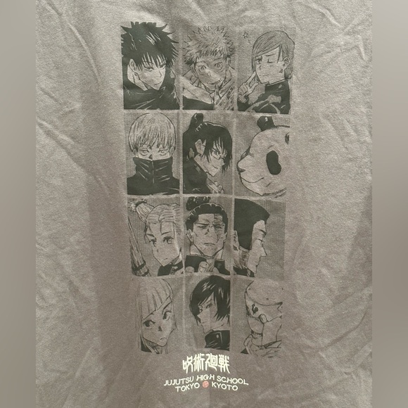 UNIQLO Jujutsu Kaisen Collab UT T-shirt size Medium - Picture 3 of 5